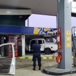 Delincuentes quisieron llevarse máquina buzonera de PROSEGUR en Petrobras Atlántida pero debieron irse con las manos vacías