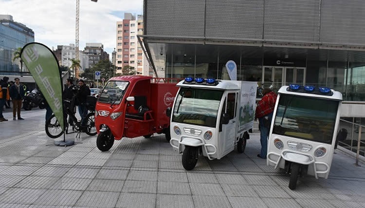 Proyecto MOVES entregó seis vehículos eléctricos utilitarios para delivery