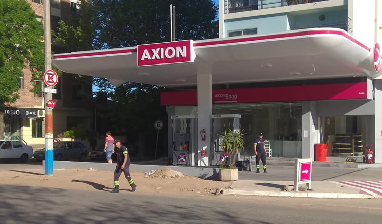 AXION completó cambio de imagen de 89 Estaciones de Servicio