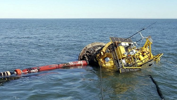 La Boya de José Ignacio fue reparada y volvió a la “verticalidad”