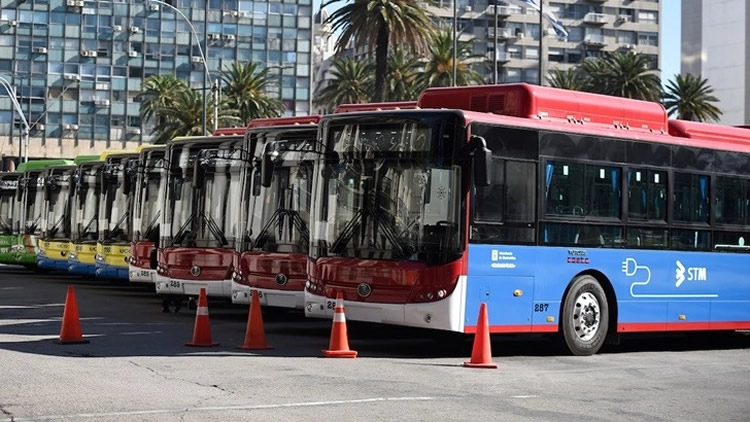 El Programa del MIEM permitirá un crecimiento del 35 por ciento de la flota de ómnibus eléctricos en Uruguay