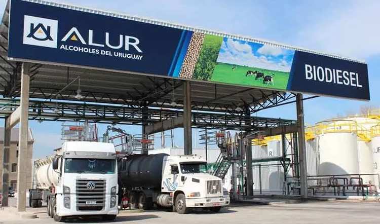 ALUR concretó la exportación de más de 9 mil toneladas de biocombustibles a Chile y Perú