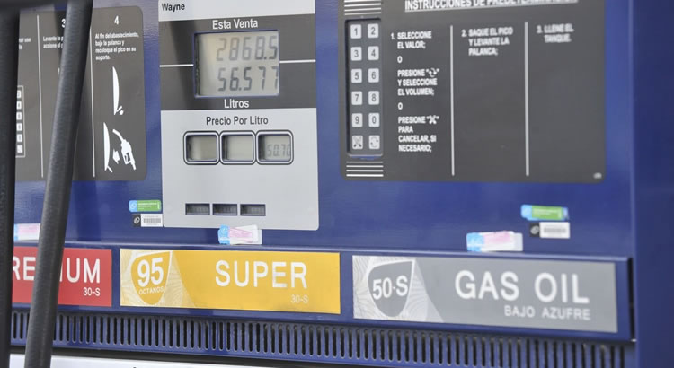 Nafta Super $ 69.89 y Gas Oil a $ 52.99 el litro a partir de la hora 0 de mañana jueves 1ro. de junio