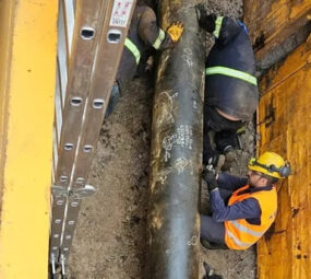 Oleoducto de ANCAP presentó nueva pérdida en el km 70 de la Ruta Interbalnearia, con vertido que fue controlado