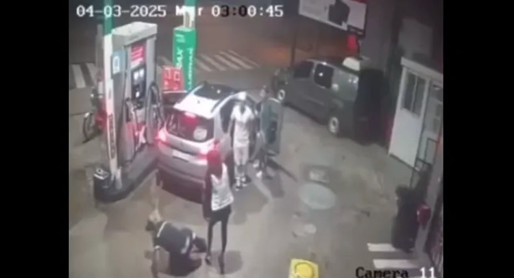 Brutal agresión a un pistero por 500 pesos de nafta