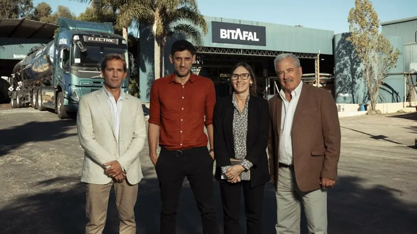 Se instalará la primera electrolinera autónoma para camiones y ómnibus en la Ruta 8