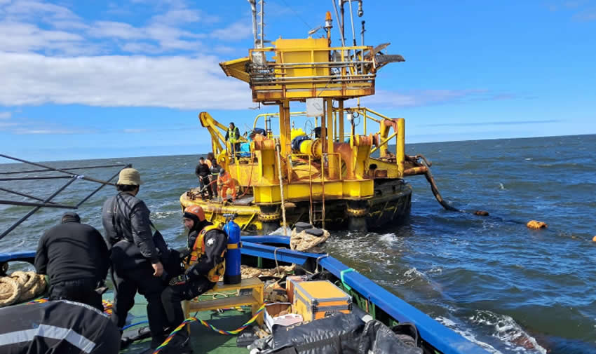 ANCAP reparó la boya de José Ignacio y retoma la descarga de crudo tras un mes y medio de inactividad