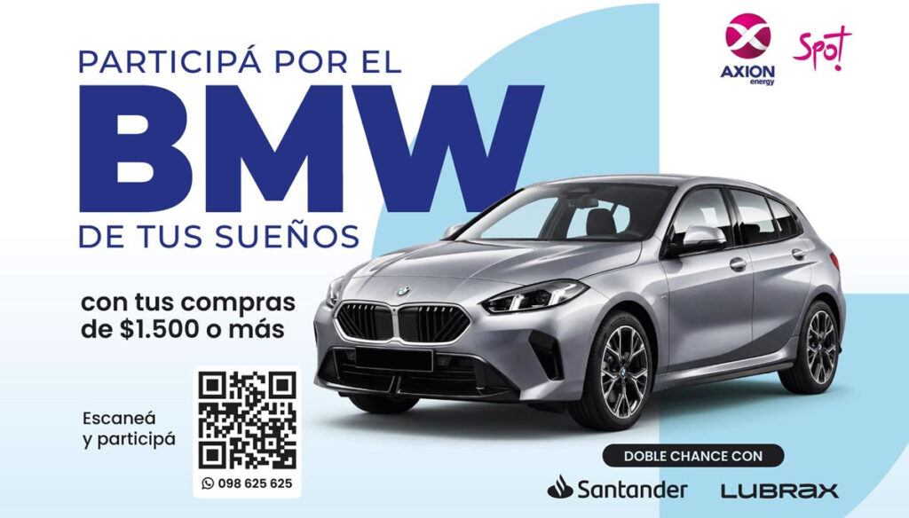 AXION energy lanzó una promoción que sortea un BMW y pone el foco en tiendas y experiencia del cliente