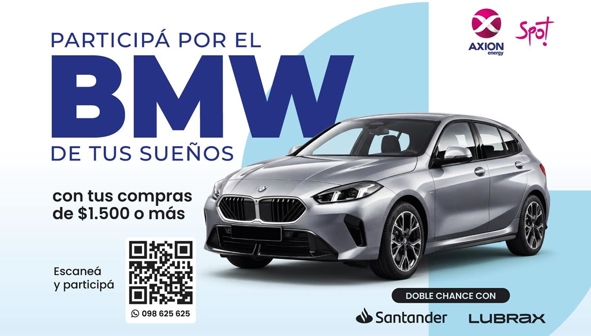 AXION energy lanzó una promoción que sortea un BMW y pone el foco en tiendas y experiencia del cliente